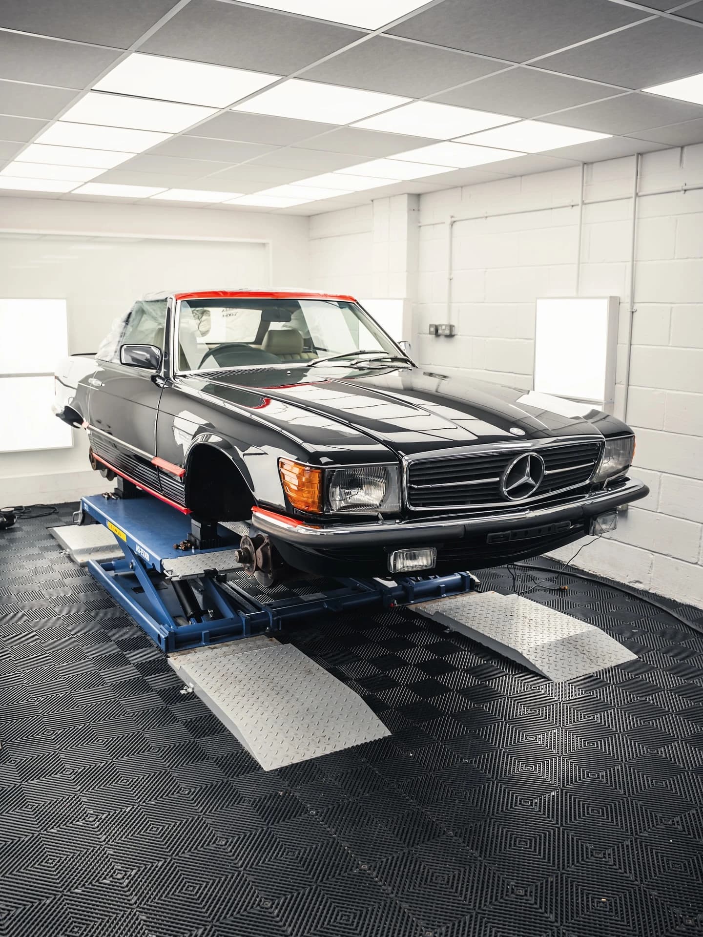 The JWB Car Detailing studio in Colchester